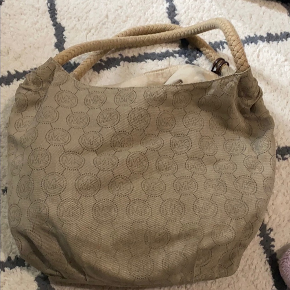 Michael Kors reversible beach bag